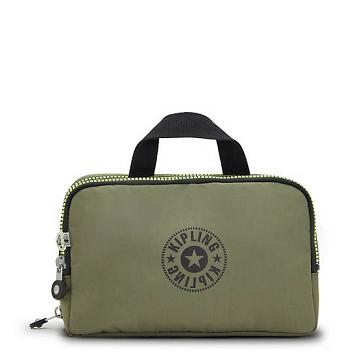 Kipling Jaconita Toilettas Olijfgroen | NL 1461LI